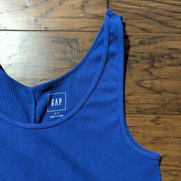 Gap tank tops ribbed scoop neck size small - Picture 4 of 16